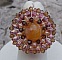 Bague en kit Margarita Ambre