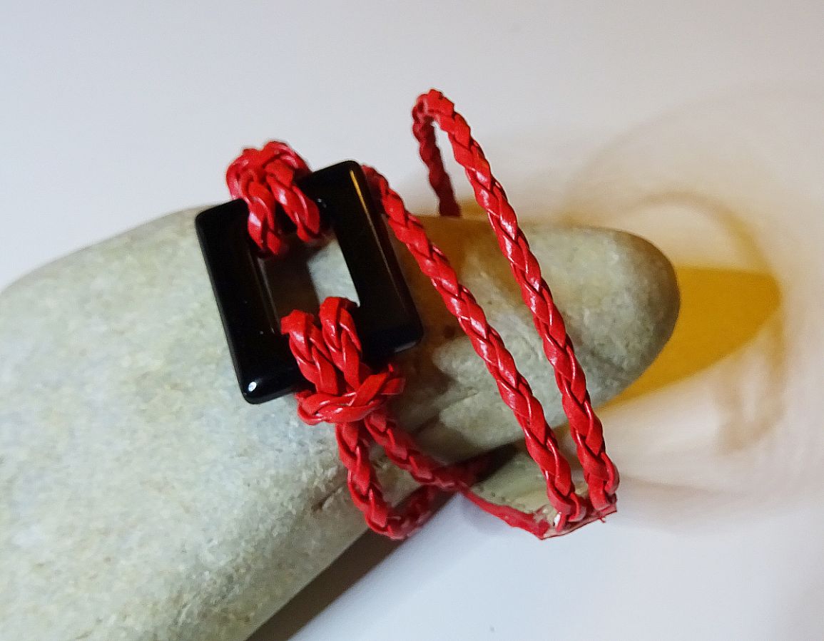 Bracelet montre tressé blanc