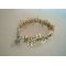 Zebra Peach armband 