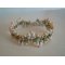 Zebra Peach armband 