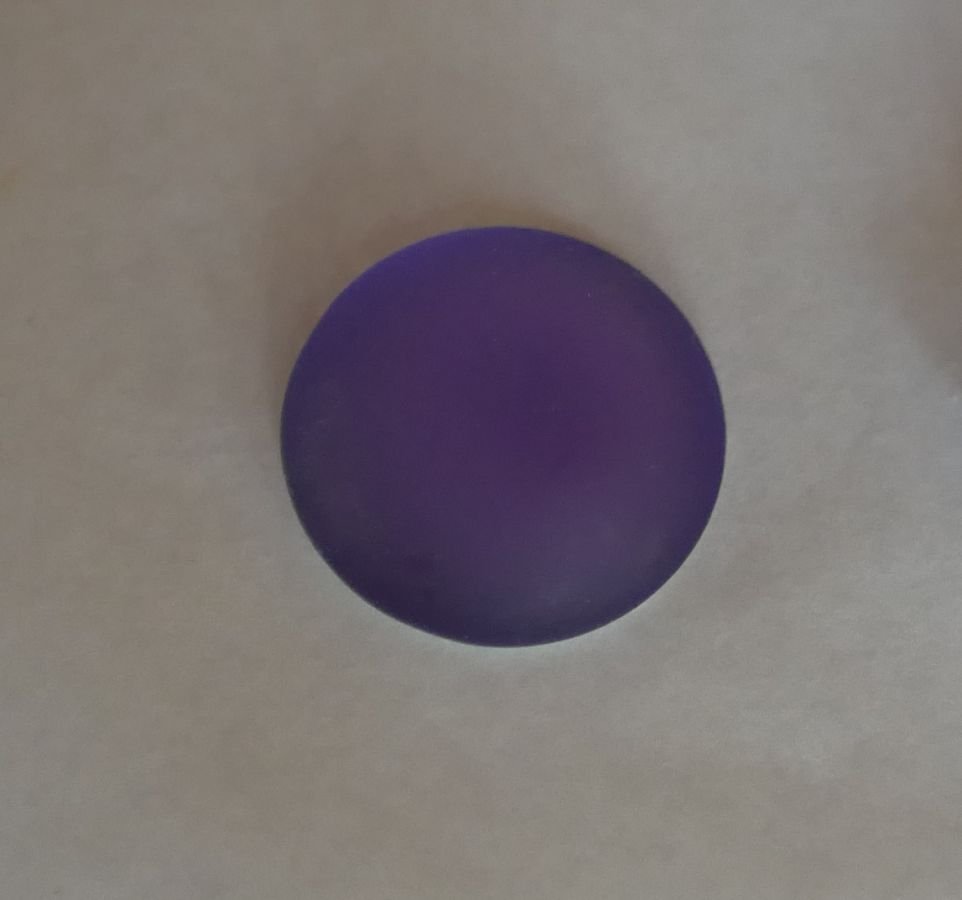 Cabochon Luna Mjuk lila tanzanit diameter 18mm