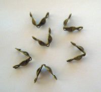 Bågskydd 4mm guld brons x6