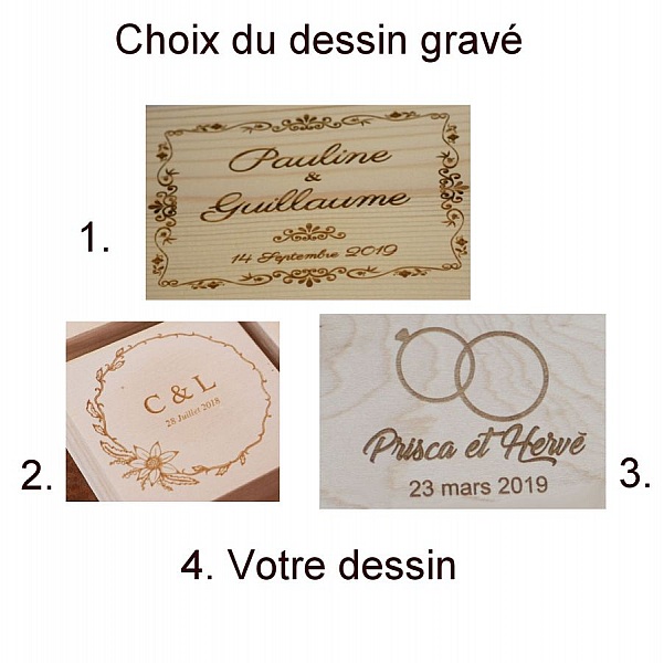 Graverad eterisk oljel&aring;da i tr&auml; f&ouml;r personlig anpassning