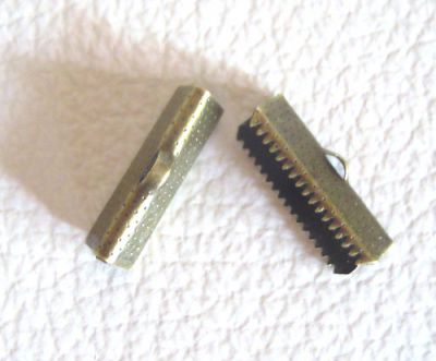 Slutstycken i brons 20 mm x 2