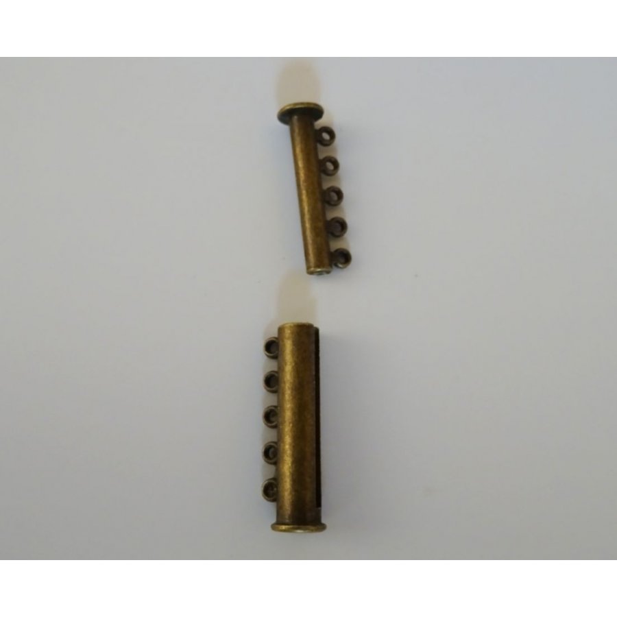 5 rad magnetiskt bronslås 30mm 