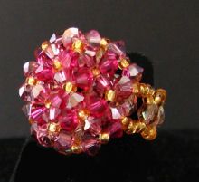 Kit bague Arz rose
