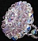 Kit bague Giraglia Lilas Blanc