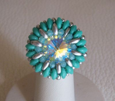Livelove ring kit silver turkos
