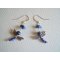 Kit Boucles d'oreilles Libellule en Lapis Azuli