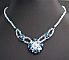 Kit collier Addison bleu