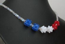 Pärlkulor halsband kit Frankrike