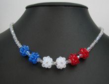 Pärlkulor halsband kit Frankrike