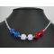Pärlkulor halsband kit Frankrike