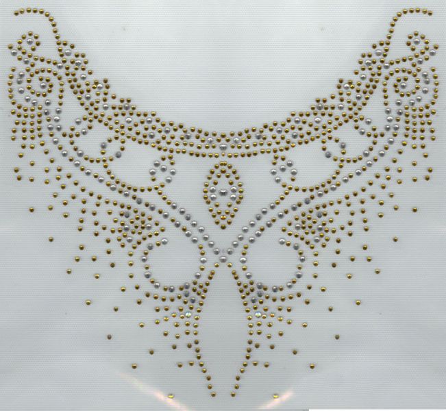 STRASS MÖNSTER HALSBAND DIADEME