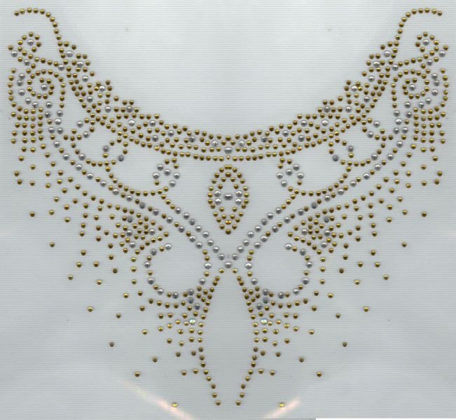STRASS MÖNSTER HALSBAND DIADEME