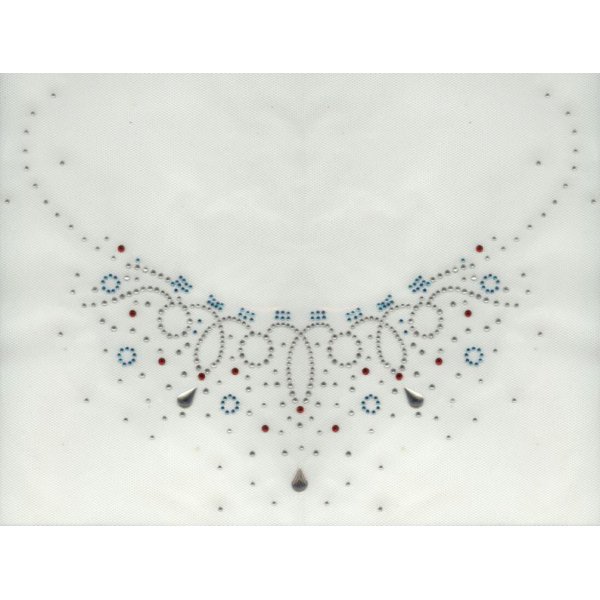 STRASS MÖNSTER TEARDROP HALSBAND