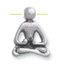 Yoga metallpärla 18 mm