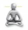 Yoga metallpärla 18 mm