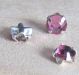 Strass 4mm ljusrosa x 10