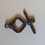 Svart nickel diamant T-sp&auml;nne 20