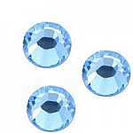 Strass SS20 Ljus safir hotfix x 12