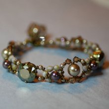 Kanel Triad armband med charm
