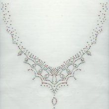 HALSBAND MED STRASSMÖNSTER MULTICOLOR