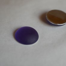 Cabochon Luna Mjuk lila tanzanit diameter 18mm